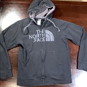 The North Face Black hooded sweatshirt